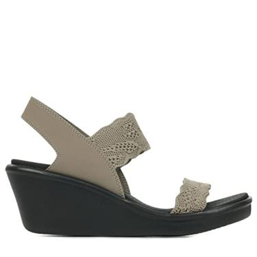 Imagem de Skechers Rumble on New Crush feminino, Cinza-escuro, 40