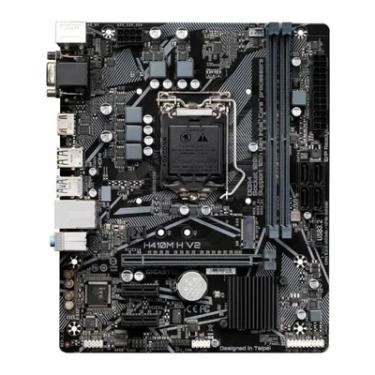 Imagem de Placa Mae Gigabyte H410m H V2 Intel, DDR4, LGA 1200, Matx M.2 Nvme, VGA HDMI
