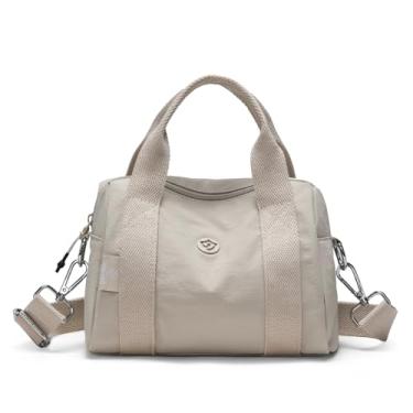 Imagem de kakarin choyx Linda mini bolsa de nylon para mulheres, casual, leve, durável, carteira pequena de 21 cm, Damasco, Mini