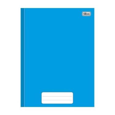 Imagem de Caderno Universitário Brochura Pepper Tilibra Azul com 80 Folhas Pauta