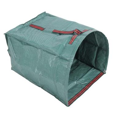 Imagem de TARSHYRY Saco de Resíduos de Pátio de Grande Capacidade de 200l, Bolsa de Coletor de Folhas à Prova de Chuva Com Luvas e Suporte, PP Material Dustpan Tipo de Bolsa para Jardinagem Ao Ar