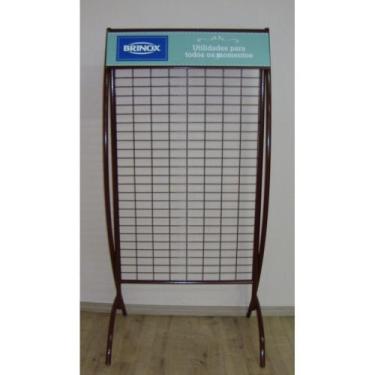 Imagem de Expositor Telado com Ganchos em Tubo de Aço - REF. 1005029 I Rampas Ma