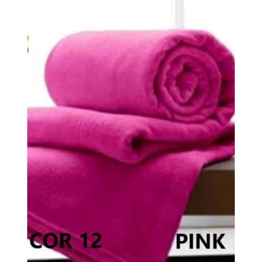 Imagem de Manta Cobertor Solteiro MIcrofibra Toque Macio Lisa 1.80 x 2.00 - Ravi