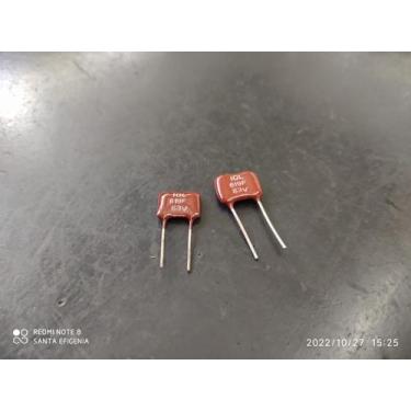 Imagem de 1x Capacitor Mica Prata 619pf/63v 2% Cm2 Icl