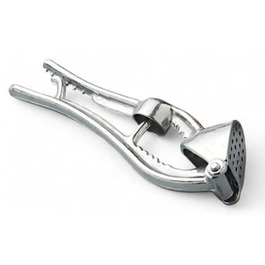 Imagem de Espremedor De Alho Cozinha 5 em 1 Em Aluminio Fundido Manual - MK Uten