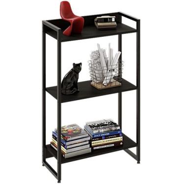 Imagem de Estante Multiuso Para Escritório Industrial 03 Prateleiras Areta 104x6