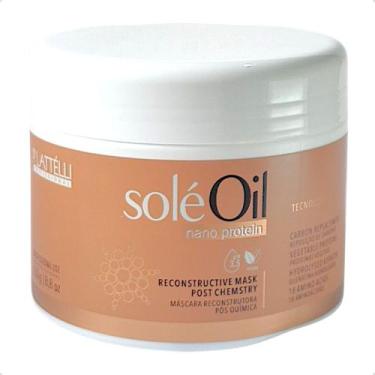 Imagem de Máscara Reconstrutora SoléOil Plattelli 250g