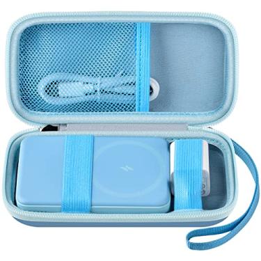 Imagem de Capa compatível com bateria magnética Anker 633/622/621/321 MagGo Carregador portátil sem fio 10K/5K, suporte de armazenamento para Baseus 6000mAh para iPhone Cell Phone Power Delivery - Apenas capa