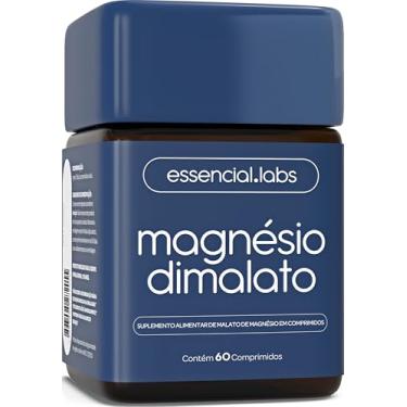 Imagem de MAGNÉSIO DIMALATO - 100% PURO E CONCENTRADO COM ALTA ABSORÇÃO- 60 COMPRIMIDOS