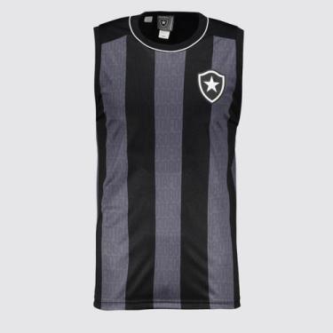 Imagem de Regata Botafogo Agora Preta - Braziline, P