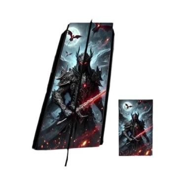 Imagem de Adesivo De Carro Cool À Prova d'Água Skeleton Rider Warrior 2pcs Vinil