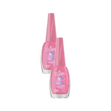 Imagem de Kit 2 Esmalte Colorama Cremoso Barbie Toda Barbiezinha 8ml