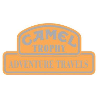 Imagem de Emblema Adesivo Camel Jeep Willys Renegade Cherokee 8x15 - Cromo Sign