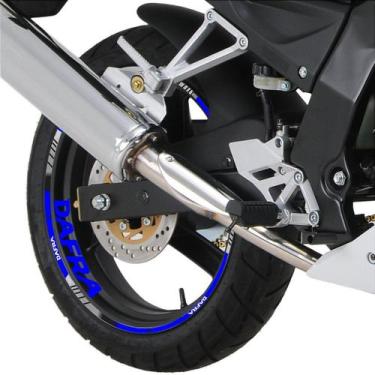 Imagem de Friso Adesivo Refletivo Dafra Apache - Cromo Sign