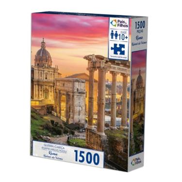 Imagem de Quebra-Cabeça 1500 Peças Roma Ruinas Do Forum - Pais & Filhos