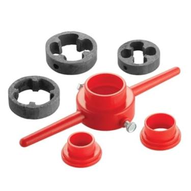 Imagem de Jogo de Tarraxa Para Cano Plástico 1/2" 3/4" 1" | Kit de Tarraxas Resistentes Para Hidráulica e Manutenção - Mundi