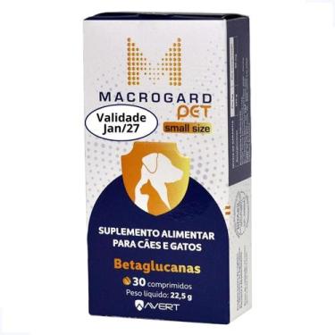 Imagem de Macrogard Pet Small Size Avert 30cp Betaglucanas Cães Gatos