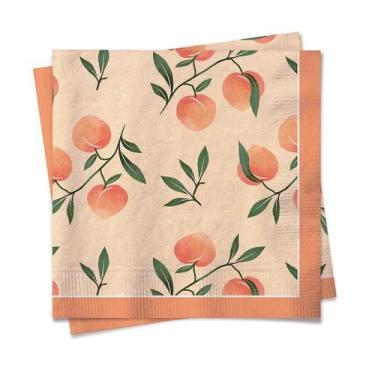 Imagem de Guardanapo de Papel 32,5x32,5cm Pêssego - 20 Un - Promo12092025