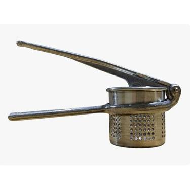 Imagem de Espremedor Amassador Batatas Legumes Purê Alumínio 22cm