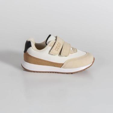 Imagem de Tênis Infantil Klin Walk Baby 453123000 Off White, Off white, Capuccin