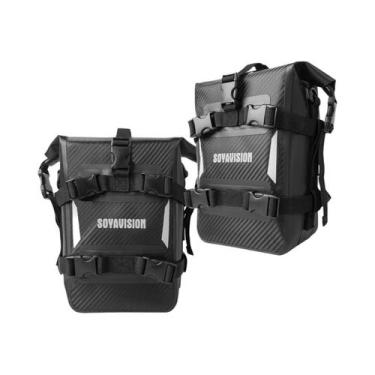 Imagem de Bolsa Impermeável Para Moto 2PCS 5L-8L Para Armazenamento De Ferrament