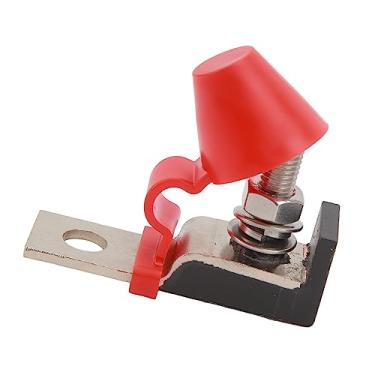 Imagem de Zhjvihx Kit de Bloco de Fusíveis do Terminal, Fácil Instalação de Instalação Base MRBF Proteção de Circuito Durável 58V para Várias Baterias Em Barco e Veículos (300A)