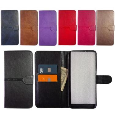 Imagem de Capa Carteira para Motorola Edge 50 (Tela de 6.7) Capinha Case - Genér