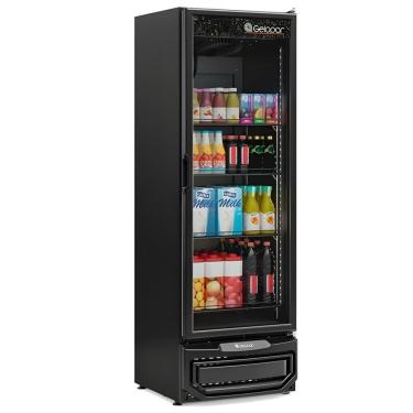 Imagem de Refrigerador Grv-45 Bin Lb Todo Preto 445L Porta Vidro Bivolt - Gelopar
