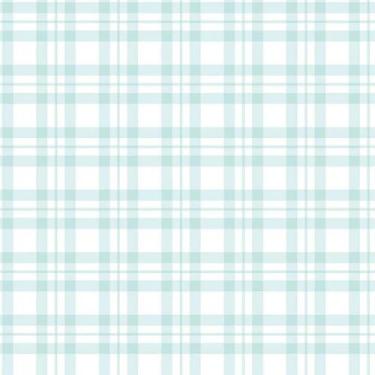 Imagem de Papel de Parede Xadrez G78397 Turquesa - GALERIE