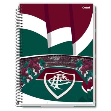Imagem de Caderno Universitário Capa Dura Espiral 1 Matéria 80 Folhas Fluminense - Cert. FSC