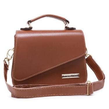 Imagem de Bolsa alça transversal femenina - BOLSAS FEMININAS, Marrom