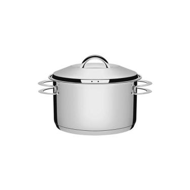 Imagem de Caçarola Funda Aço Inox 20cm 3,65l Solar Tramontina