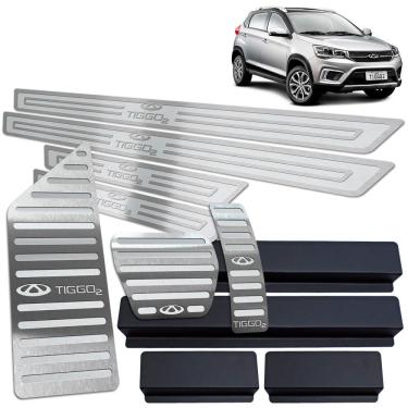 Imagem de Descanso Pedaleira Automático Soleira Tiggo 2 2019 20 Prata