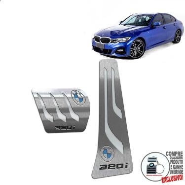 Imagem de Pedaleira Automático Inox Prata Bmw 320I M Sport 2020 2021