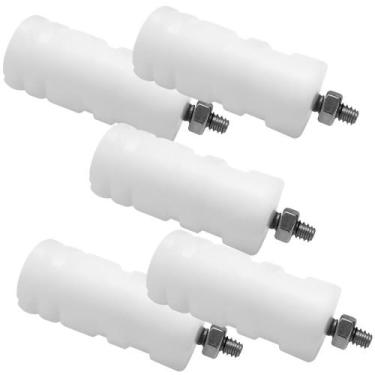 Imagem de Kit 5 isolador roldana p/ cerca eletrica - STEEL