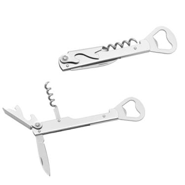 Imagem de Mimo Style Saca Rolhas Abridor de Garrafa - Produzido Inteiramente em Ferro de Grau Alimentício; Puxador de Rolha Com DESIGN Compacto e Eficiente; Forma Fácil de Extrair Rolhas de Vasilhames de Vinho