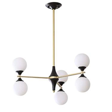 Imagem de Lustres de cristal de luxo, luminária de lustre moderna de LED, 12 luzes de iluminação de fazenda, lustre moderno dourado e preto, luminárias de teto, luz pendente compatível com sala de jan