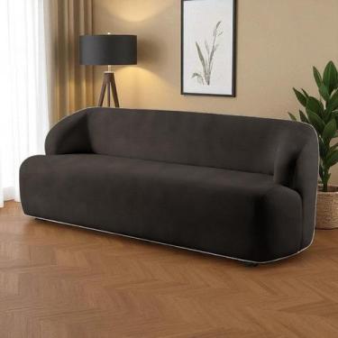 Imagem de Sofá Fixo Noah 3 Lugares Luxo 2,20m Castellar Móbile