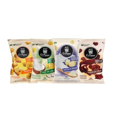 Imagem de Combo de Pipoca Gourmet Mais Vendida C/ 20. Dr. Pipoca Pronta Lanche