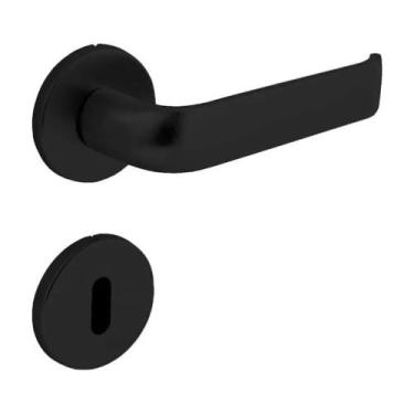 Imagem de Fechadura Victória Interna 40mm Roseta Preta 408449/40 ZEP Arouca