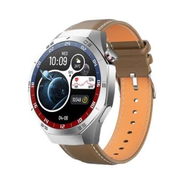 Imagem de Relógio Inteligente Masculino S5 Com Tela AMOLED, GPS, Monitor De Freq