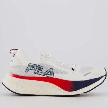 Imagem de Tênis Fila Float Maxxi 2 Pro Branco e Marinho, 44