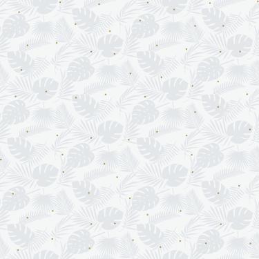 Imagem de Papel de Parede Fofura Baby Folhagem Azul Claro FF4030