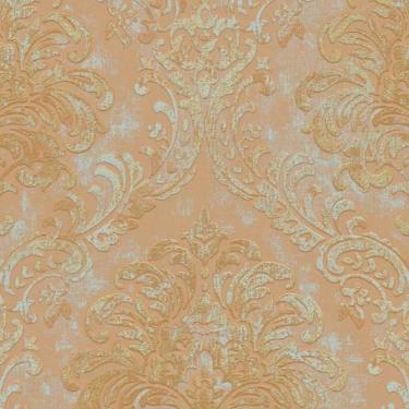 Imagem de Papel de Parede Metropolitan Stories 3 Arabesco Laranja 391121MS