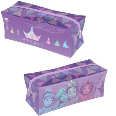 Imagem de ESTOJO BAÚ G PVC CRISTAL PRINCESAS DISNEY - 5174 - DAC