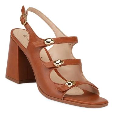 Imagem de Sandália Feminina Ramarim Napoli Polish Plus Marrom 25-41205