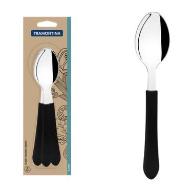 Imagem de CJT COLHER 3PCS LEME PT TRAMONTINA