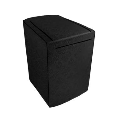 Imagem de Capa para Máquina de Lavar Impermeável Com Zíper (P,Preto)