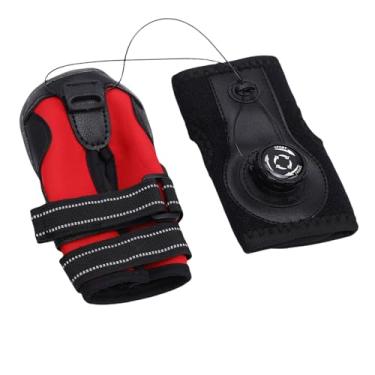 Imagem de Fockety Suporte para Pata de Cachorro, Meia Elástica Alta com Fivela Dupla, Sola de Borracha Resistente à Abrasão e Proteção Anti-Rápido, Sola Antiderrapante para Ambientes Externos (S)