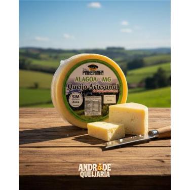 Imagem de Queijo Artesanal Alagoa Especial - 560g - Sítio Pinheirinho - Queijo S